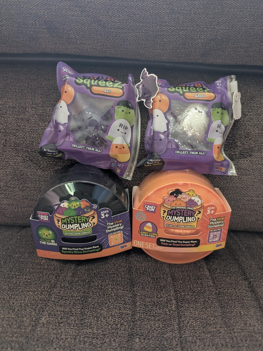 Mystery Halloween Dumplings & Taba Squeeze